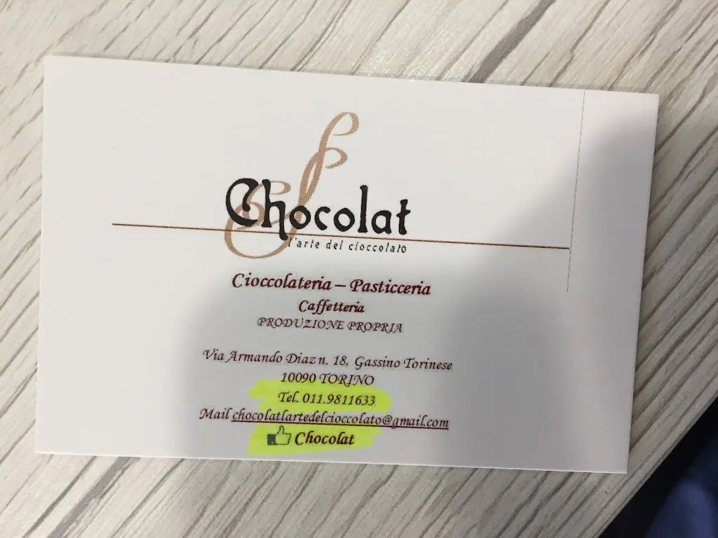 Menu_Chocolat Pasticceria Cioccolateria_Gassino Torinese_image_1