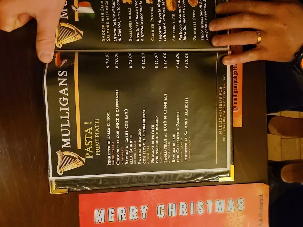 Menu_Mulligans Irish Pub & Restaurant_Gattinara_image_4