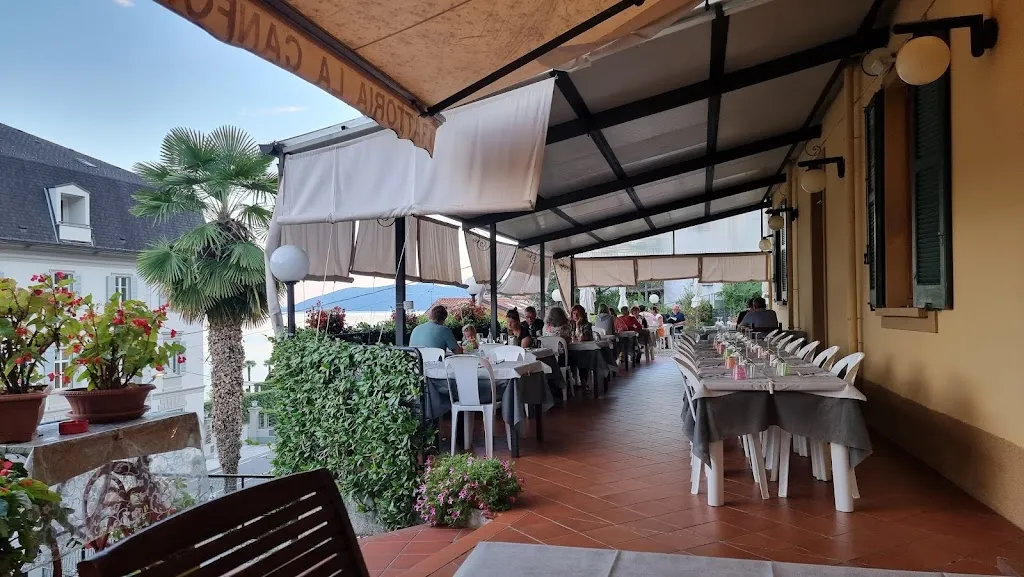 Trattoria La Canfora restaurant in Ghiffa