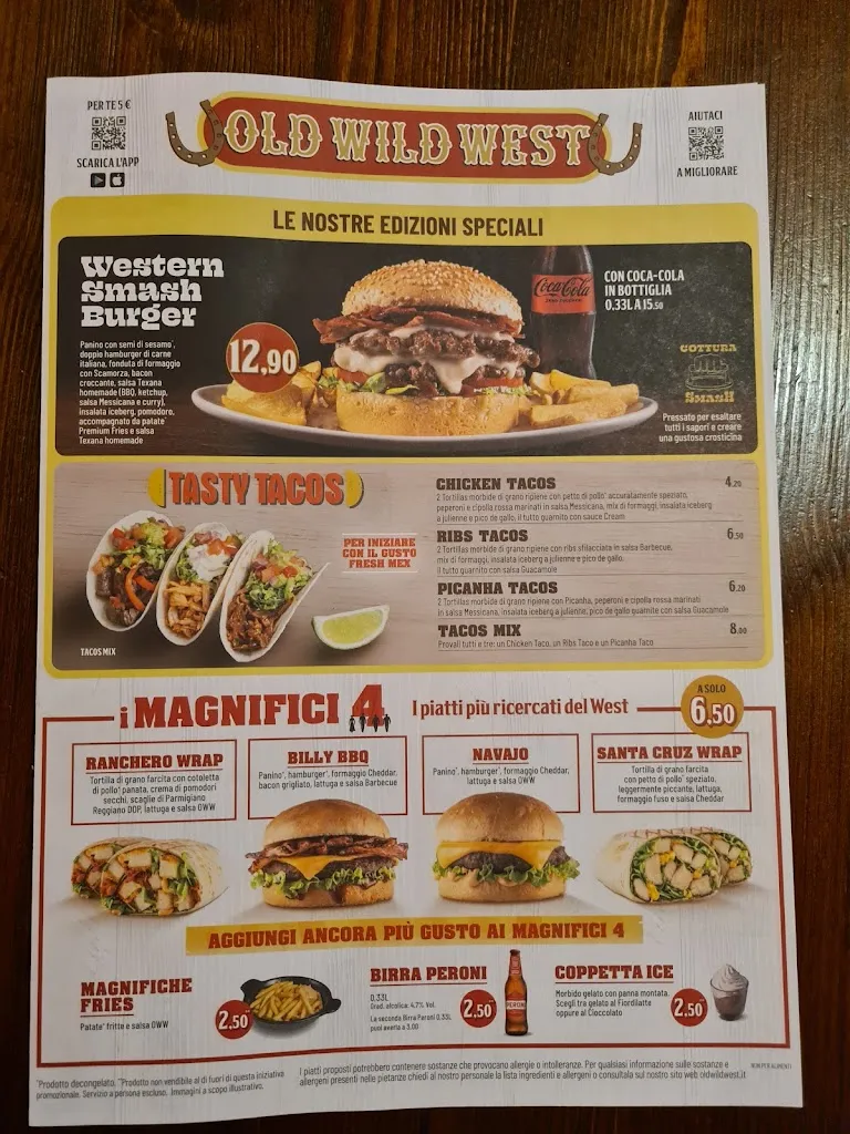 Menu_Old Wild West_Gerbido_image_4