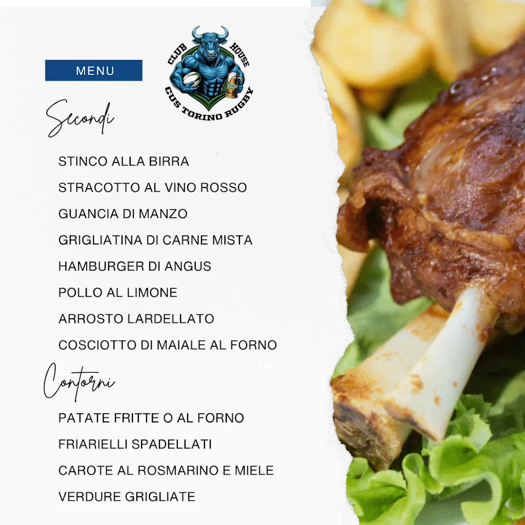 Menu_Cus Club House | Rugby Torino_Gerbido_image_1