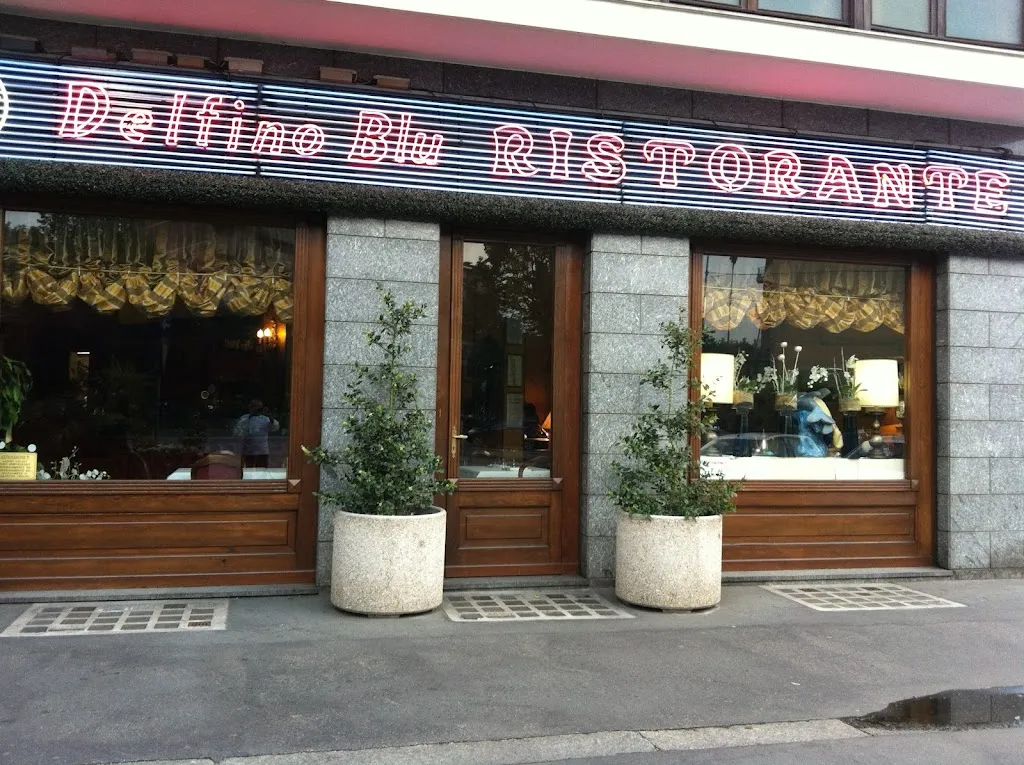 Delfino Blu restaurant in Gerbido