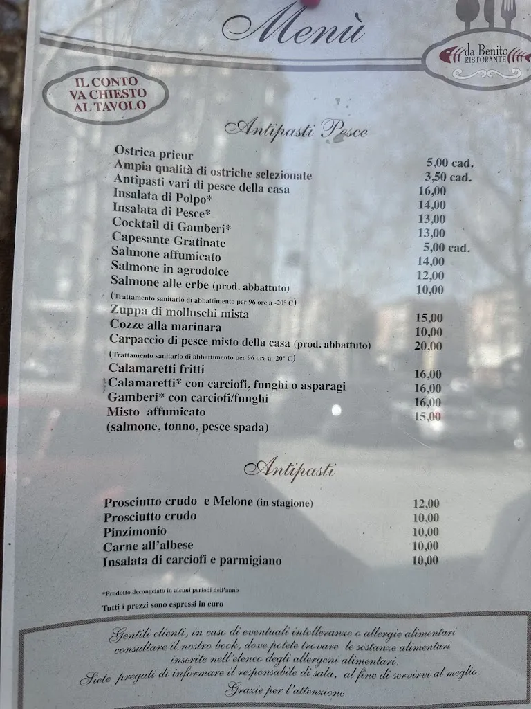Menu_Ristorante Da Benito_Gerbido_image_1