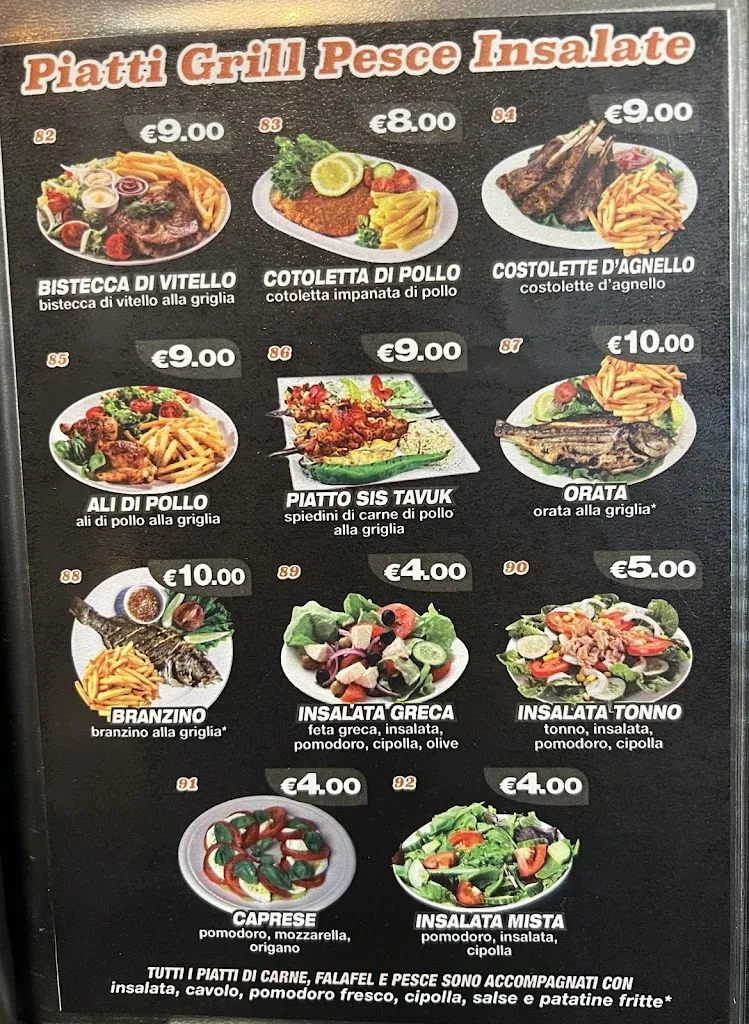 Menu_Istanbul - Pizzeria forno a legna_Gerbido_image_1