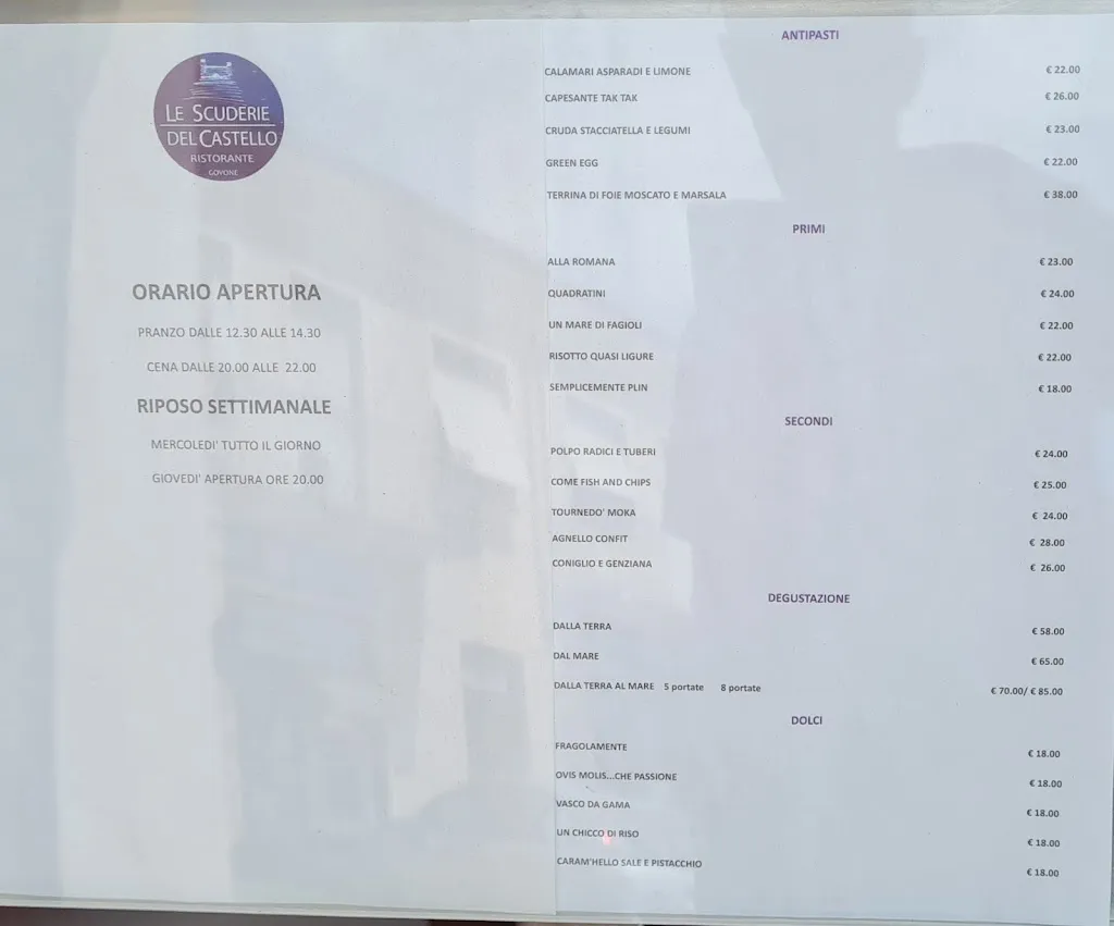 Menu_Le Scuderie del Castello di Govone_Govone_image_2