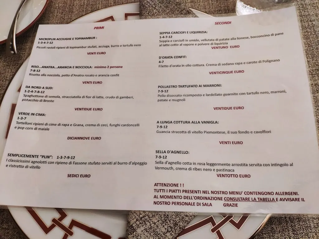 Menu_Le Scuderie del Castello di Govone_Govone_image_3