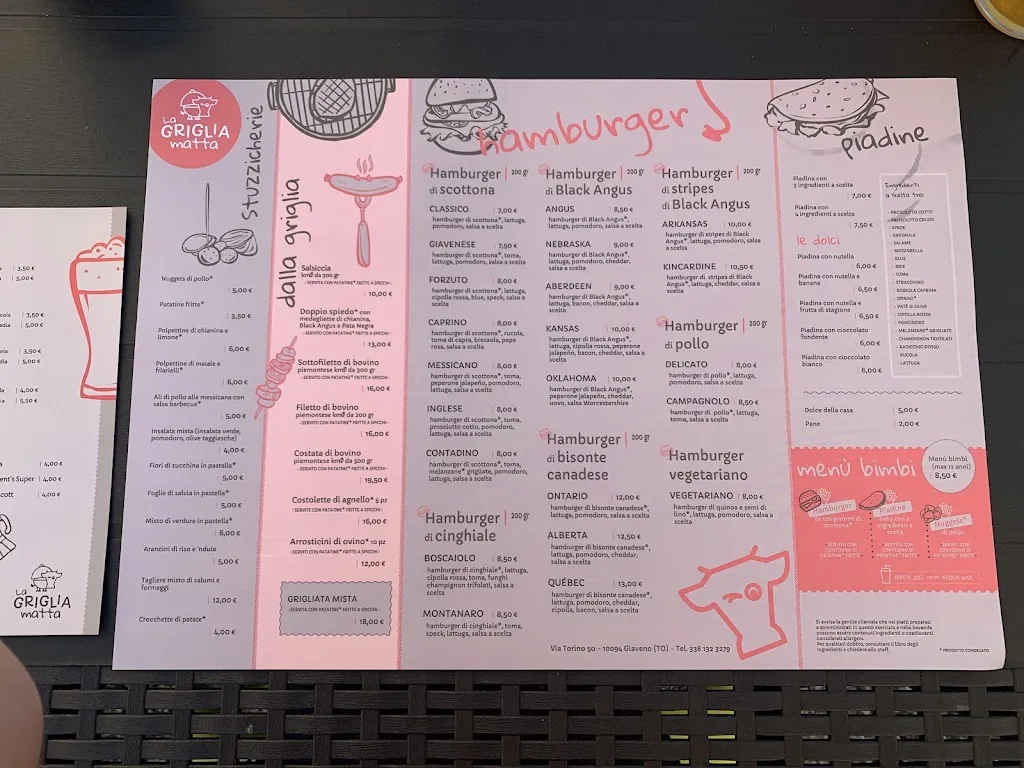 Menu_La Griglia Matta_Giaveno_image_2