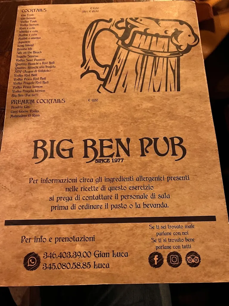 Menu_Big Ben Pub_Giaveno_image_2