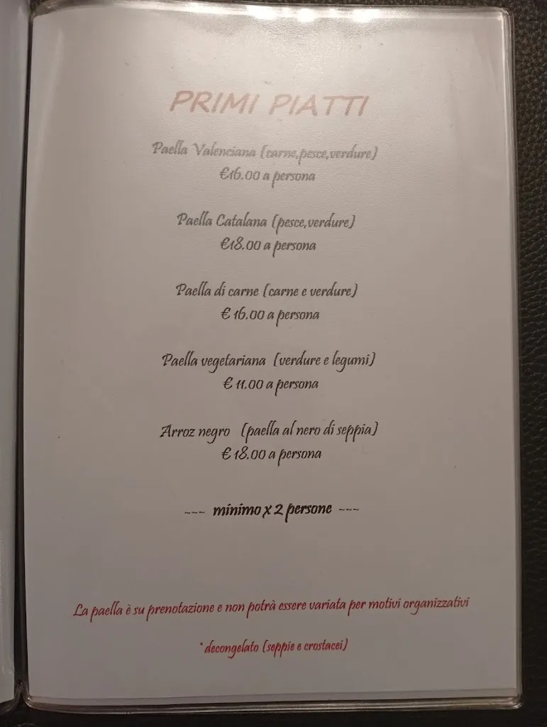 Menu_Ristorante Chica Espana _Gravere_image_2