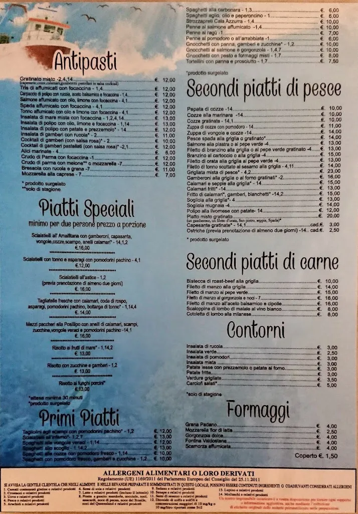 Menu_Ristorante Pizzeria Cala Azzurra_Granozzo con Monticello_image_1