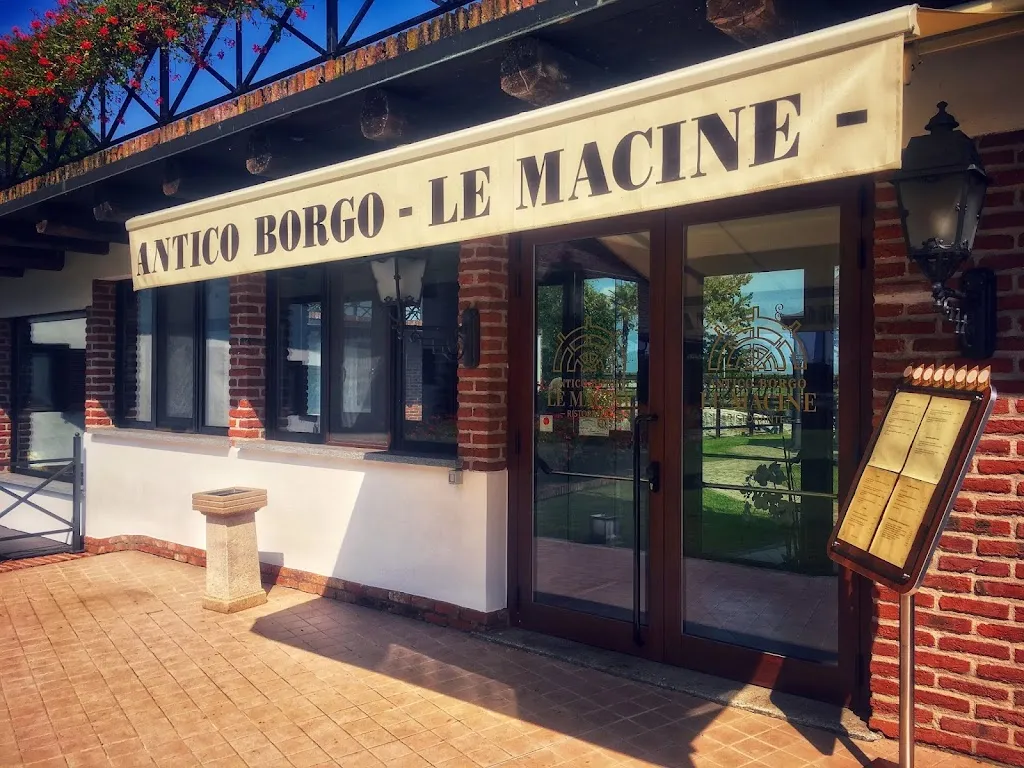 Antico Borgo Le Macine restaurant in Granozzo con Monticello