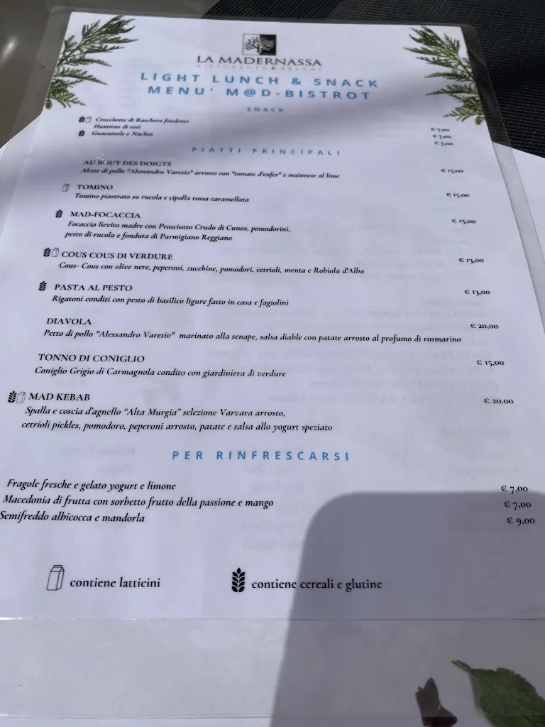 Menu_La Madernassa Resort_Guarene_image_4