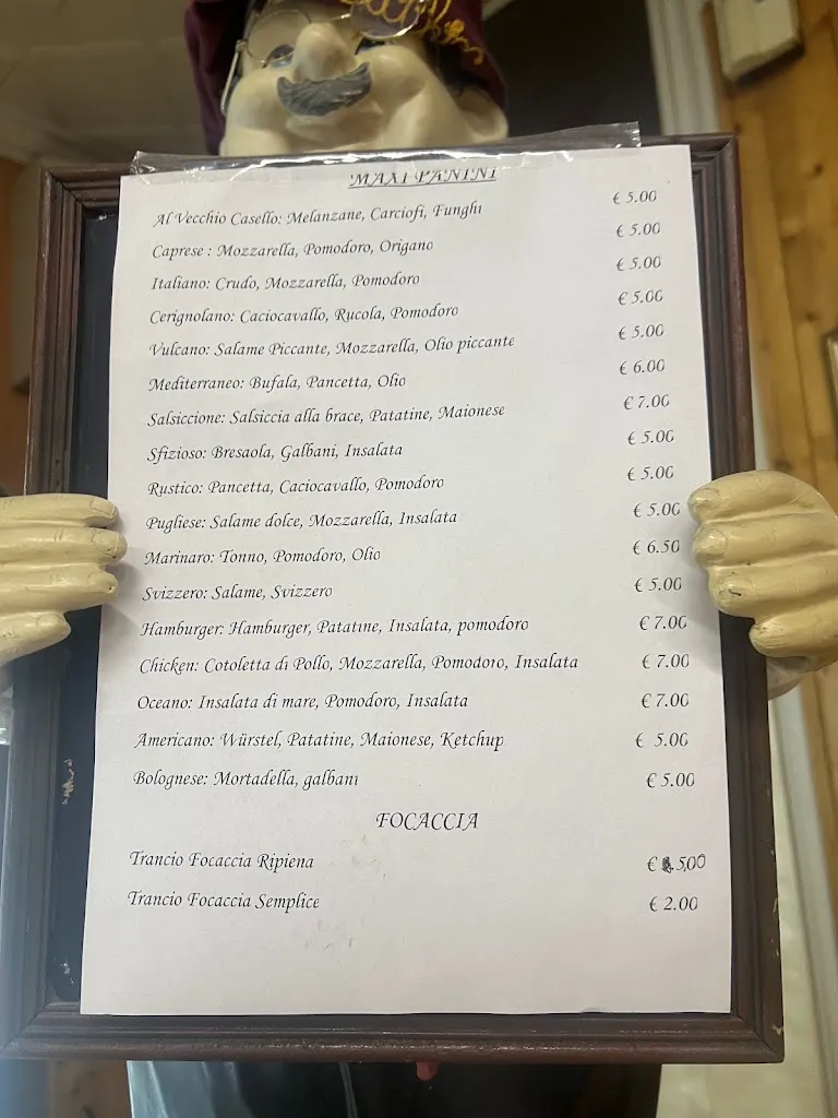 Menu_Al Vecchio Casello B&B - Trattoria Pizzeria - Prodotti Tipici Pugliesi_Cerignola_image_2