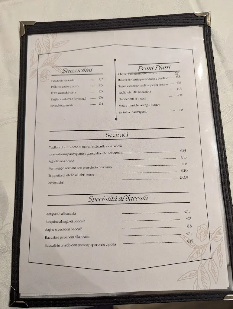 Menu_Ristorante Pizzeria La Siesta_Casalincontrada_image_1