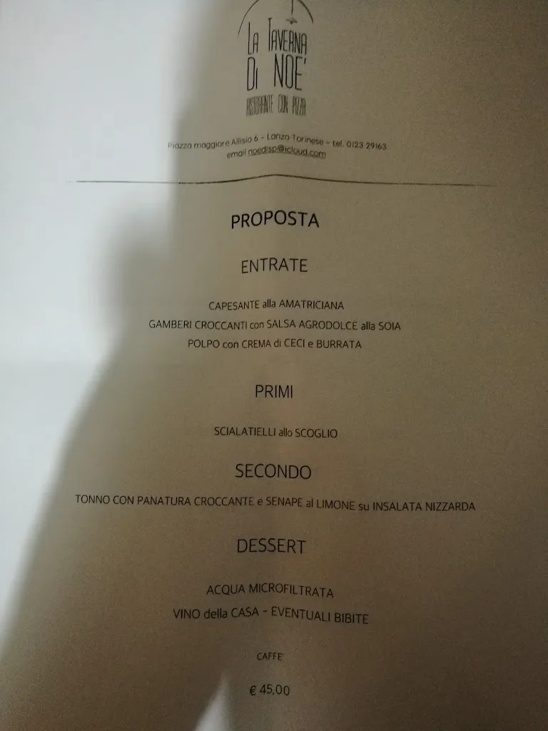 Menu_La Taverna di Noè_Lanzo Torinese_immagine_2