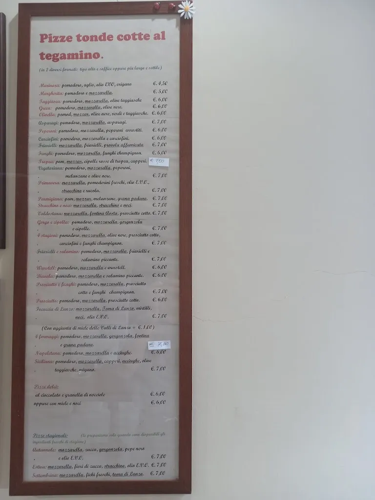 Menu_Pizzeria L'ampolla di vetro_Lanzo Torinese_image_1