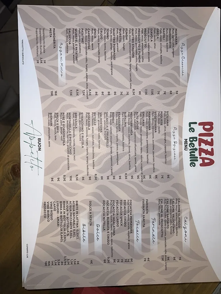 Menu_Pizza Le Betulle_Leini_image_2