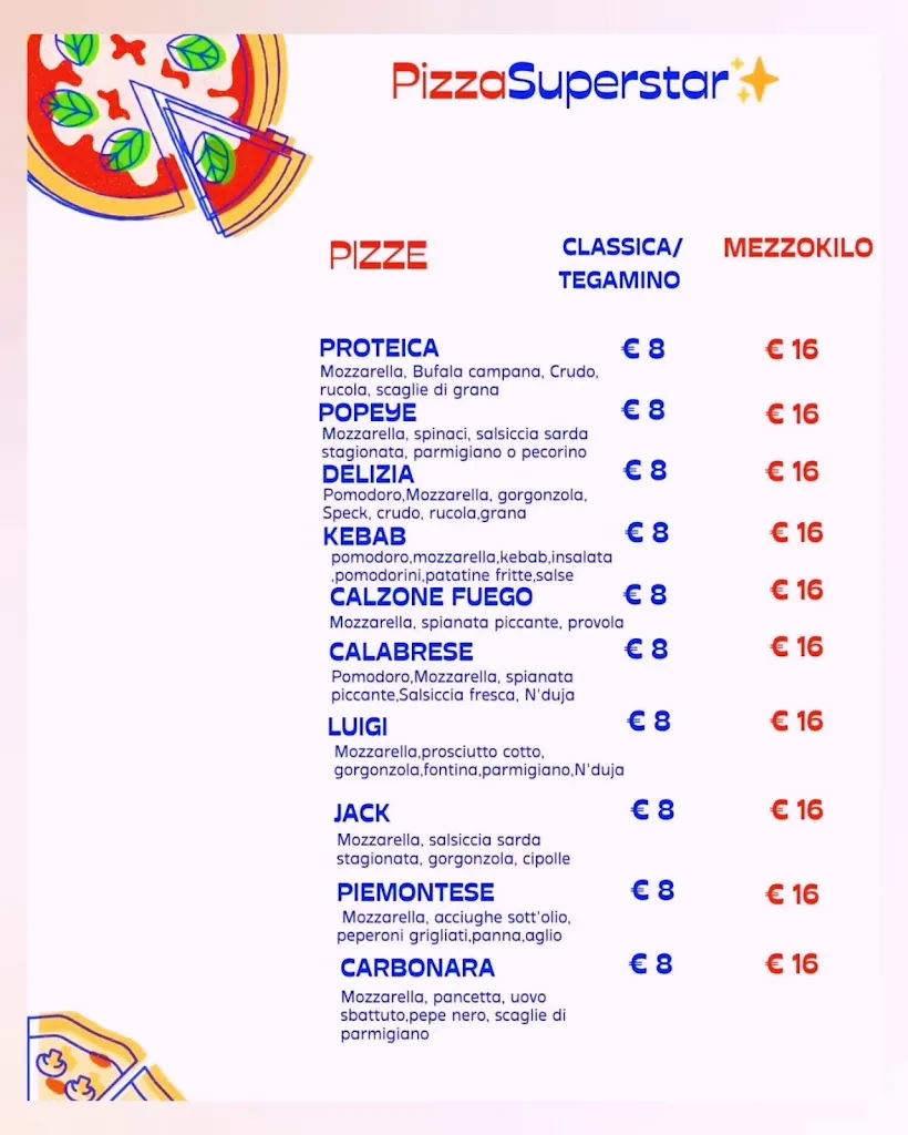 Menu_Pizzeria Pizza Super Star_Leini_image_3