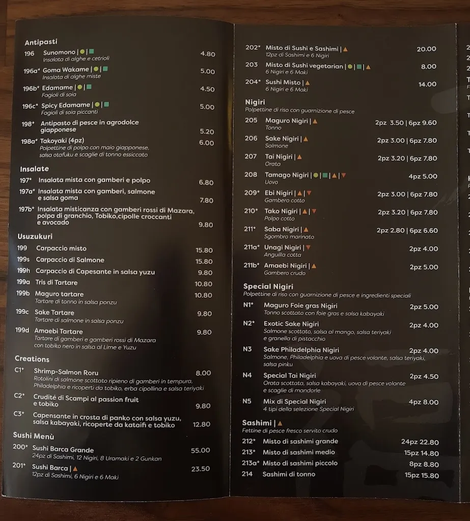 Menu_LA MURAGLIA Ristorante Cinese e Giapponese_Ivrea_image_4