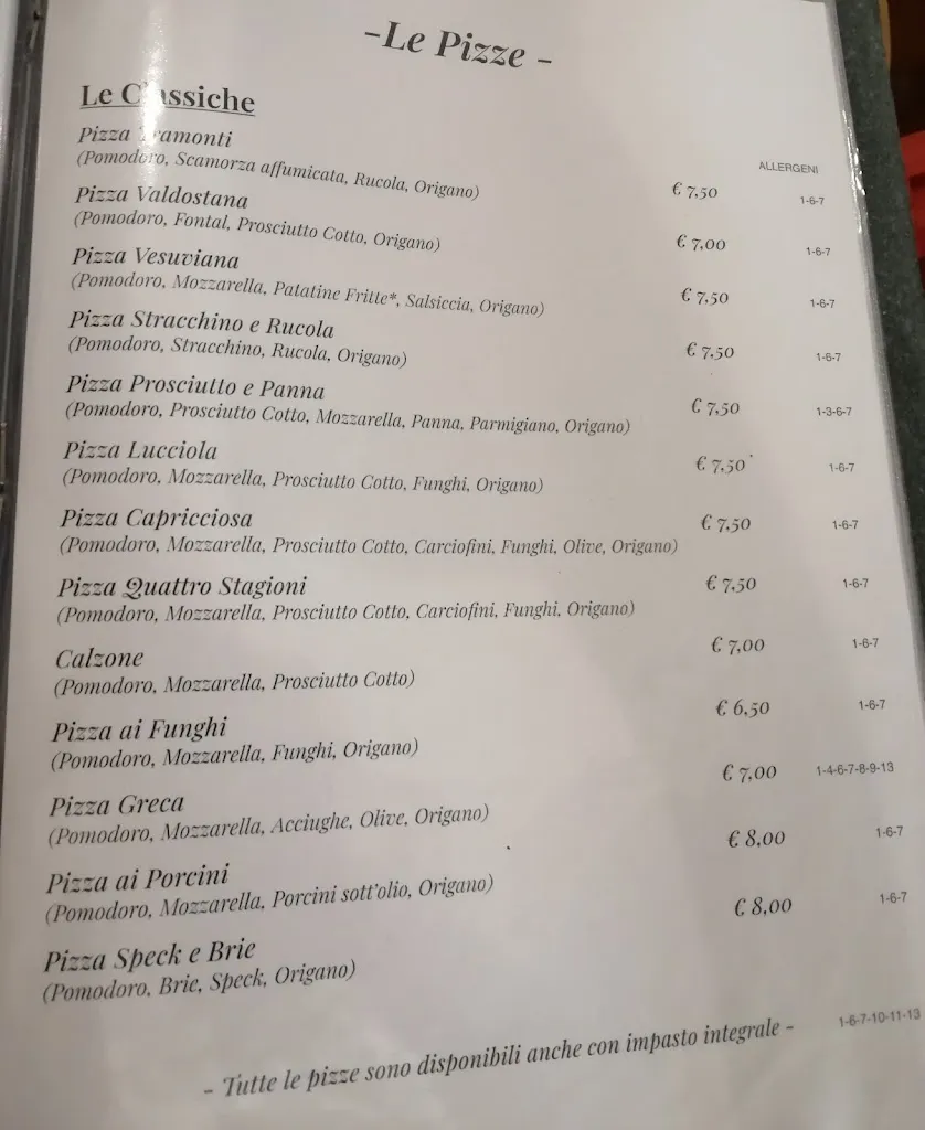 Menu_Ristorante Pizzeria La Lucciola_Ivrea_image_1