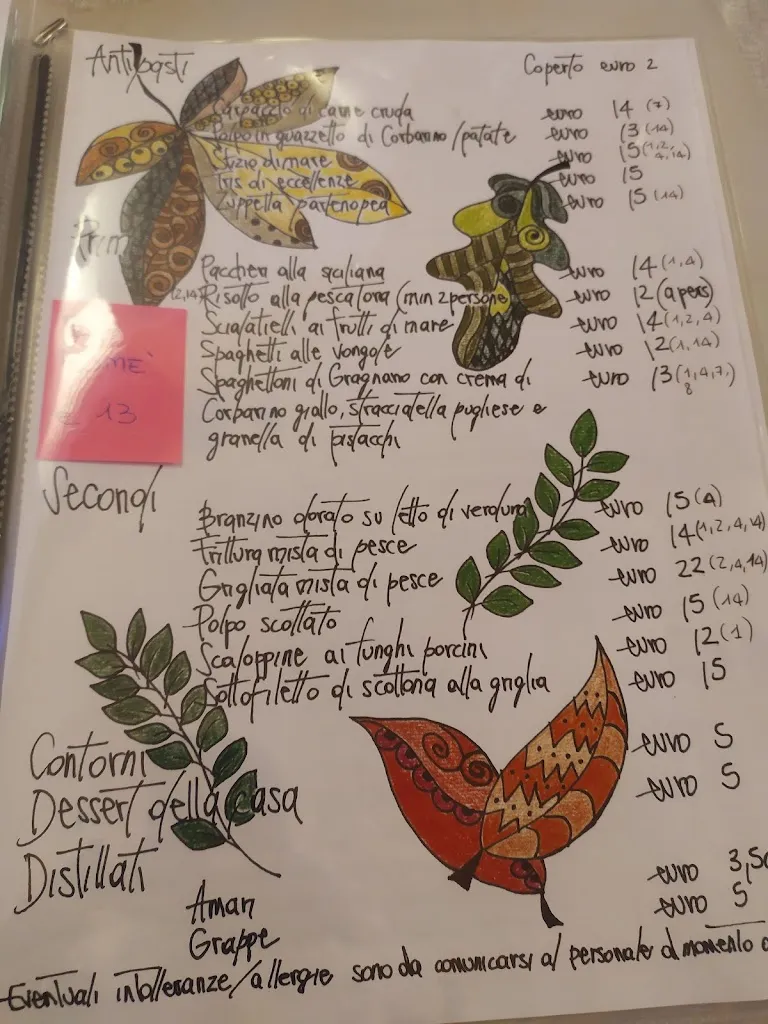 Menu_Ristorante pizzeria Marechiaro_Ivrea_image_1