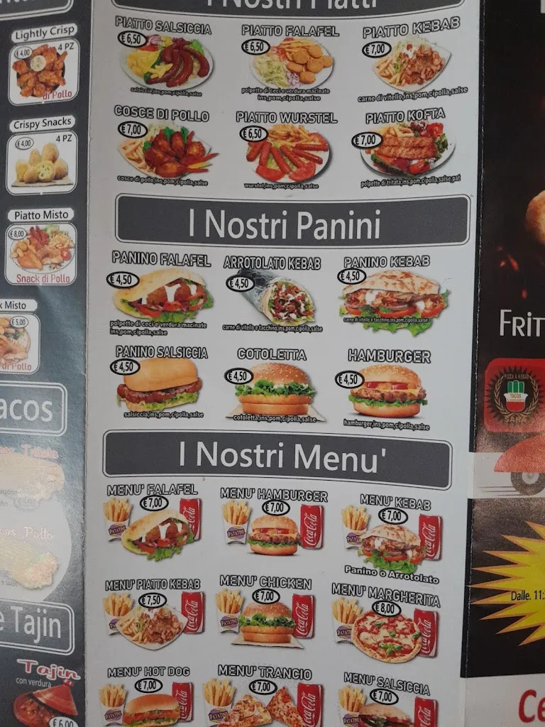 Menu_Pizza kebab sara il buon gusto_Livorno Ferraris_image_3
