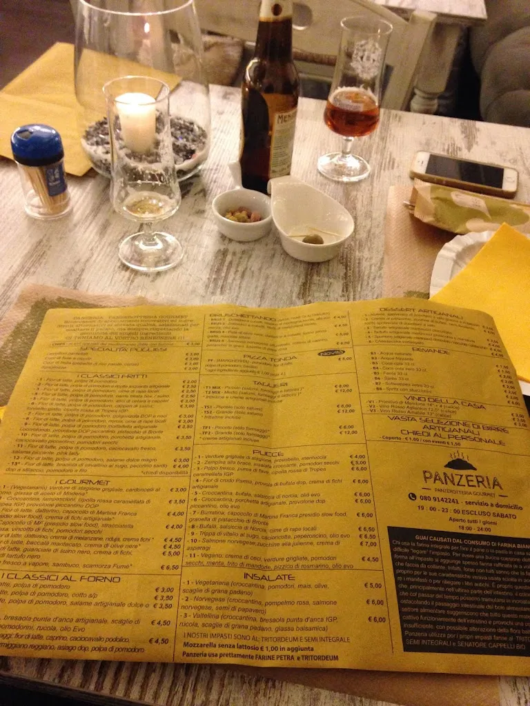 Menu_Panzeria Panzerotti - Pizze - Taglieri_Conversano_image_3