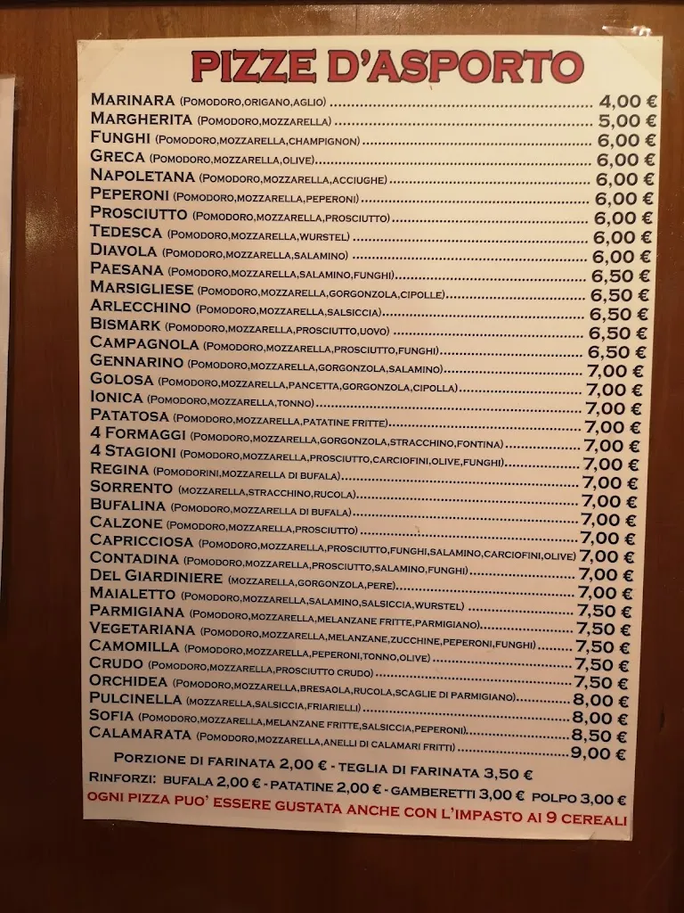 Menu_La Smorfia di Pulcinella Pizzeria Ristorante_Lombardore_image_1