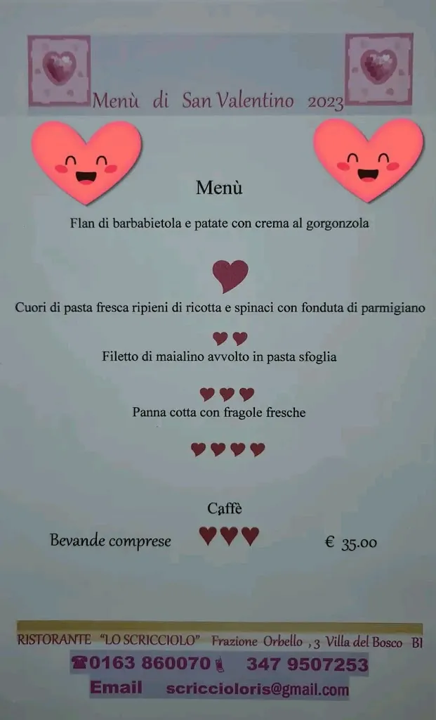 Menu_Lo Scricciolo di Cimadoro Giuseppe_Lozzolo_image_1