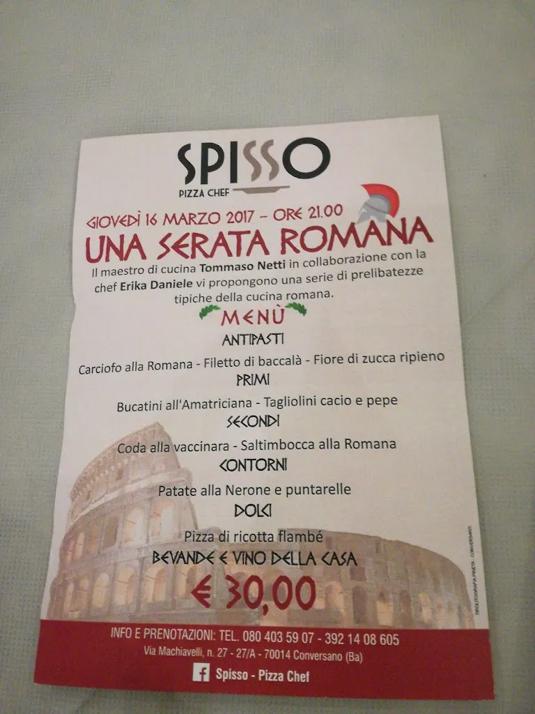 Menu_Spisso Pizza Chef_Conversano_image_1