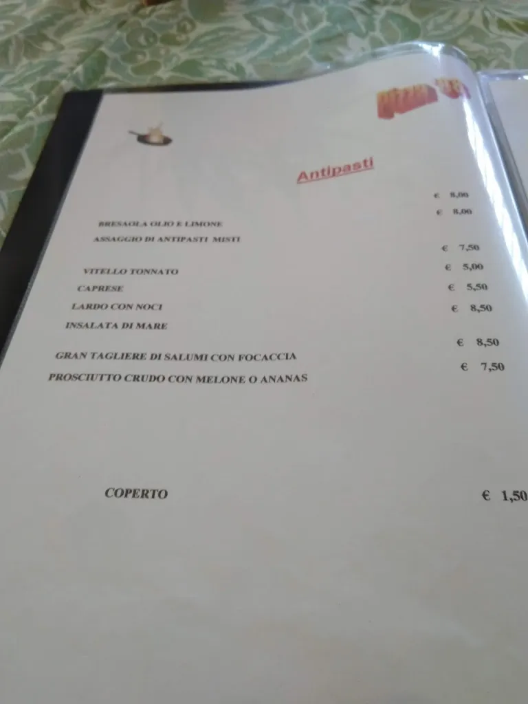 Menu_88 Ristorante Pizzeria Gnoccheria_Lombriasco_image_3