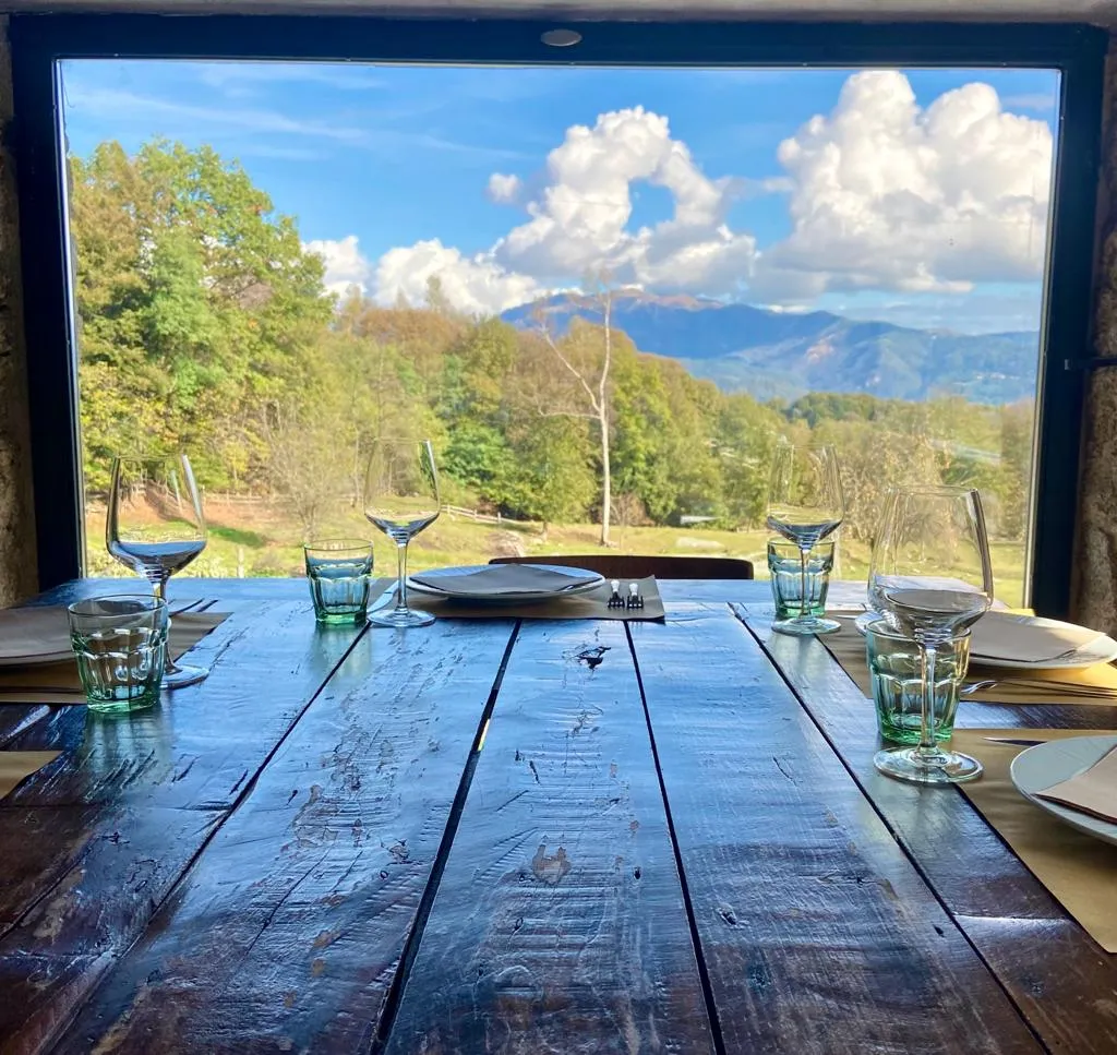 Farmhouse Barchetto restaurant in Madonna del Sasso