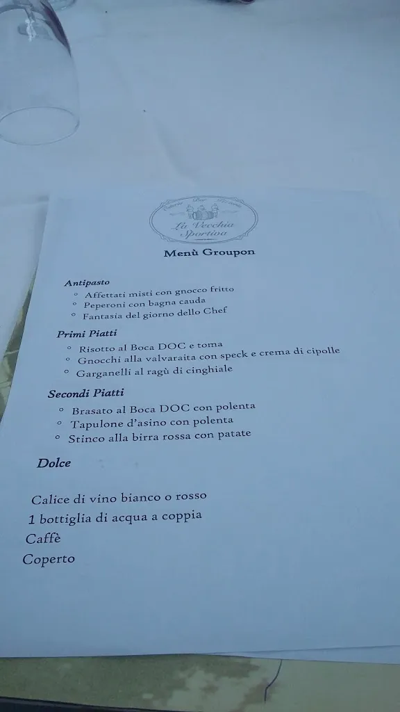 Menu_La Vecchia Sportiva bar Pizzeria_Maggiora_image_1