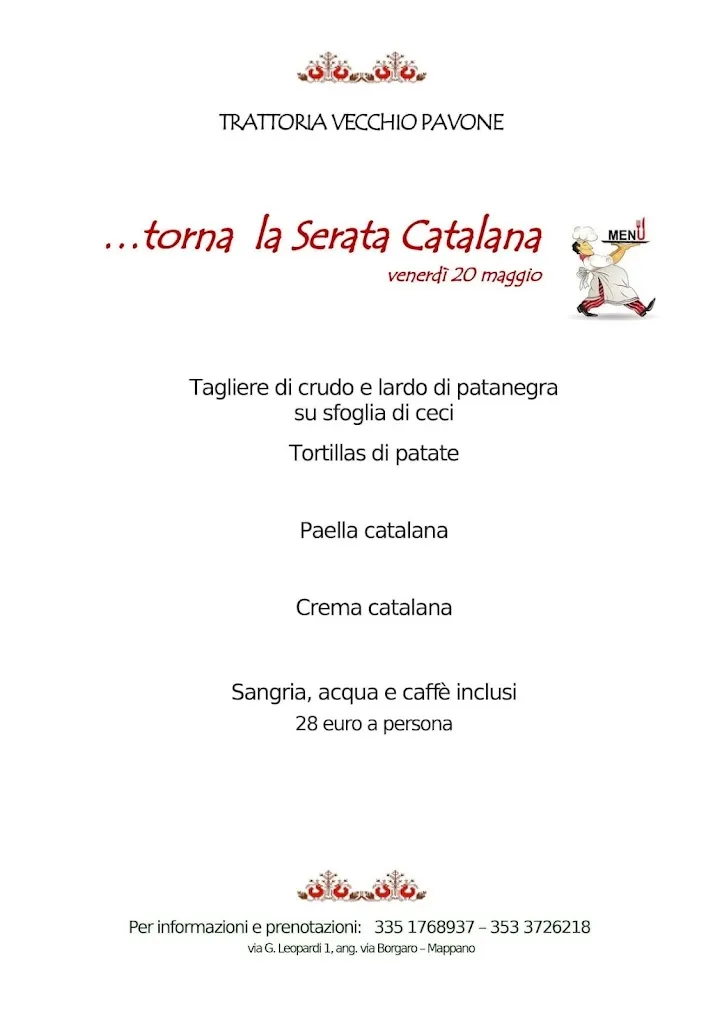 Menu_Trattoria Vecchio Pavone_Mappano_image_3