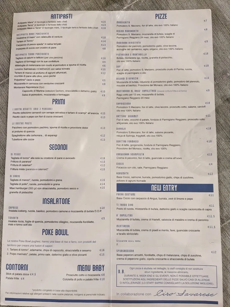 Menu_Dama Pizzeria e Ristorante_Conversano_image_1