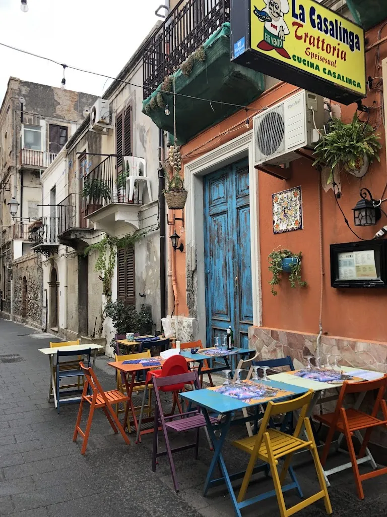 Trattoria la Casalinga restaurant in Melazzo
