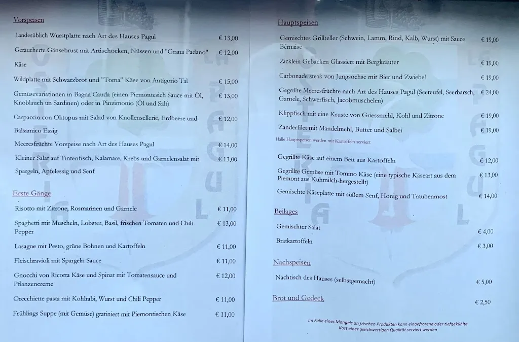 Menu_Ristorante La Pagul_Mergozzo_image_1