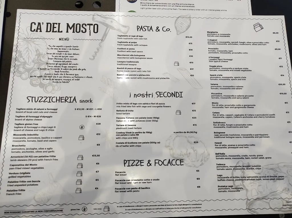 Menu_Ristorante Ca' del Mosto - Mergozzo _Mergozzo_image_2