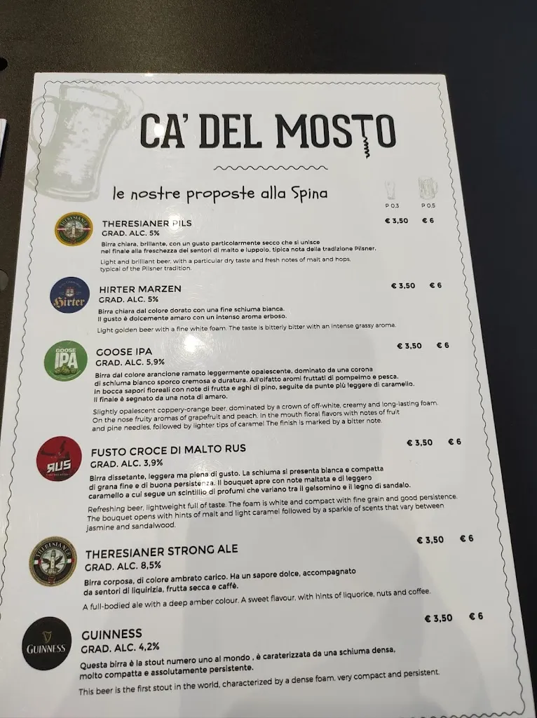 Menu_Ristorante Ca' del Mosto - Mergozzo _Mergozzo_image_3