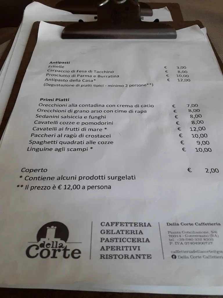 Menu_Caffetteria della Corte_Conversano_immagine_2