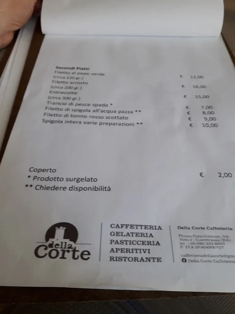 Menu_Caffetteria della Corte_Conversano_immagine_3