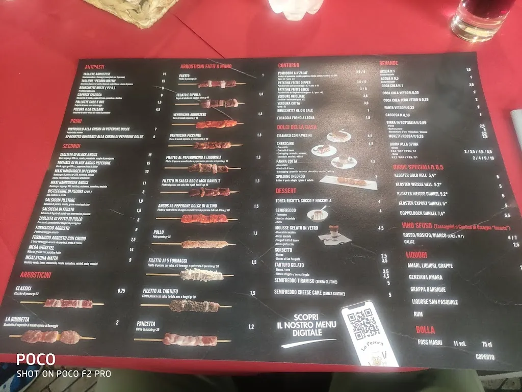 Menu_Pecora Matta, Arrosticini d'Abruzzo_Casoli_image_2