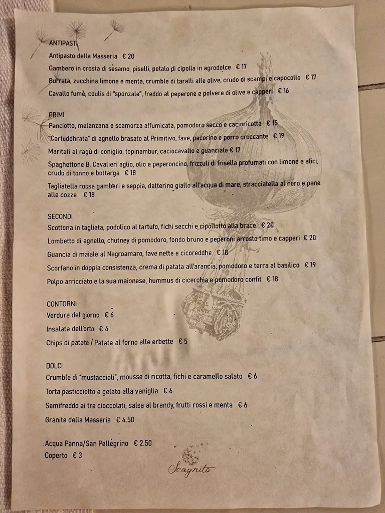 Menu_Antica Masseria Scagnito_Corigliano d'Otranto_image_2