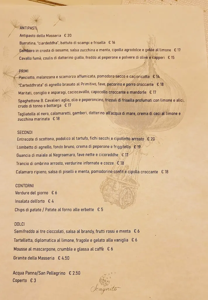 Menu_Antica Masseria Scagnito_Corigliano d'Otranto_image_3