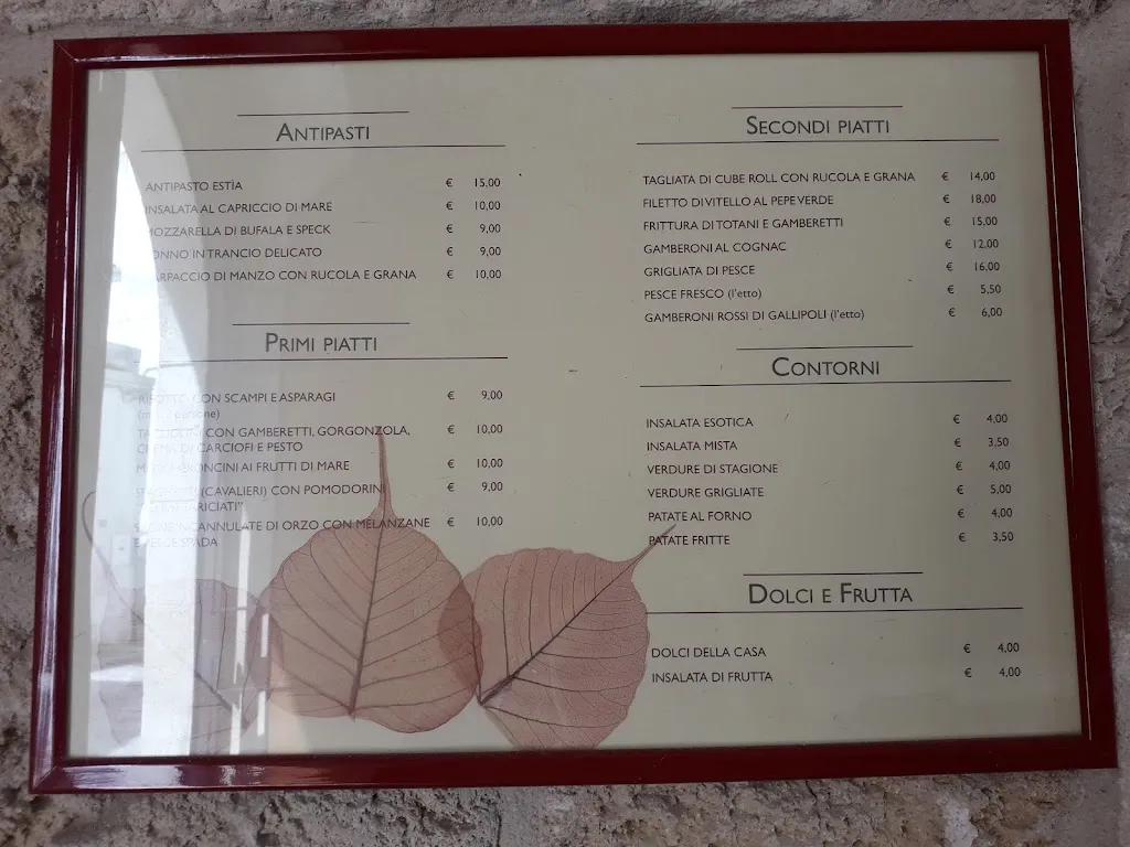 Menu_Ristorante Estia_Corigliano d'Otranto_image_1