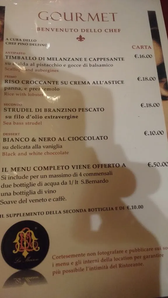 Menu_Ristorante La Maison Delfino_Moncalieri_image_4