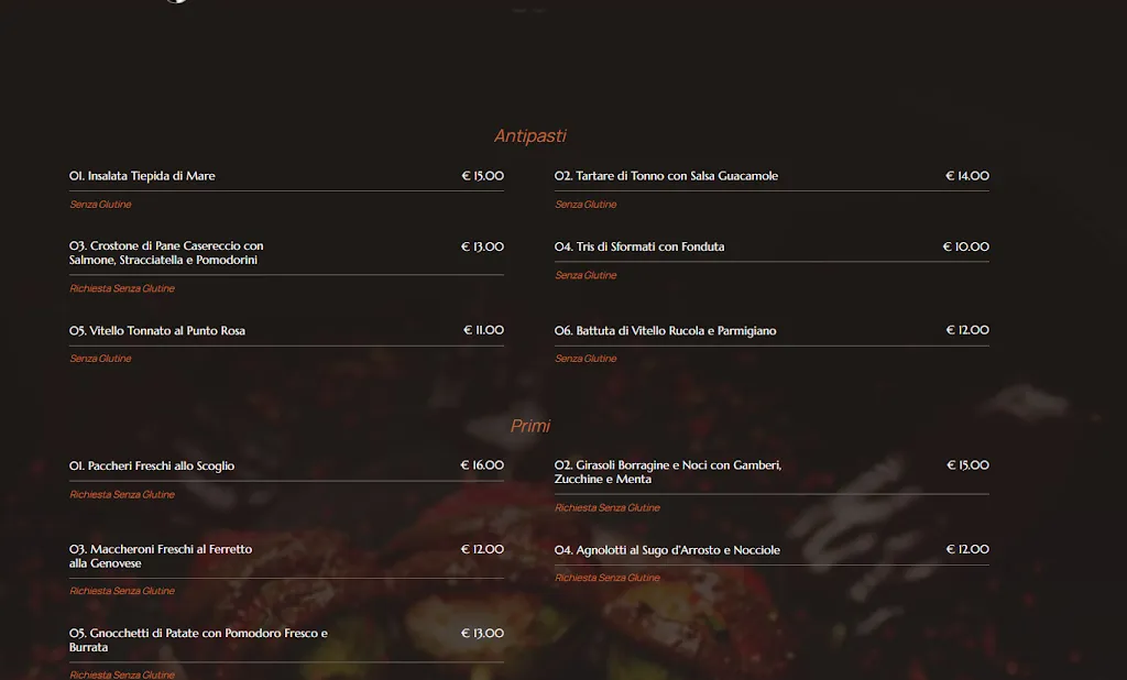 Menu_Locanda Dos Amigos | Ristorante Moncalieri_Moncalieri_immagine_2