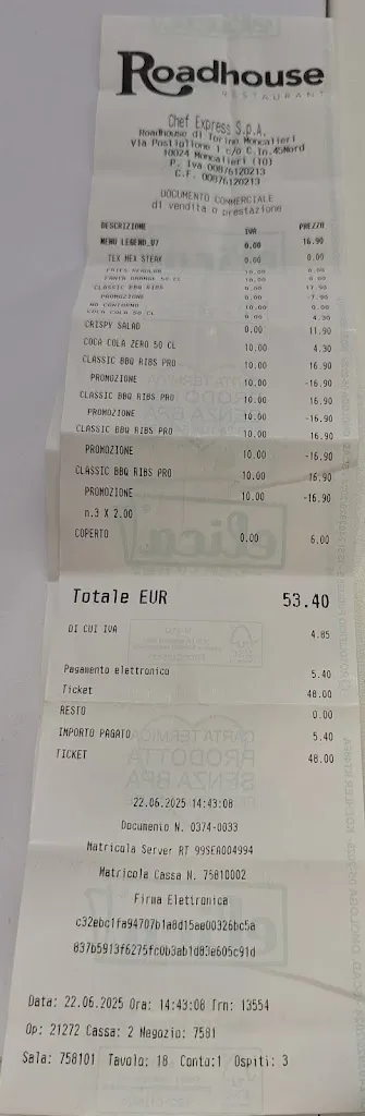 Davide D.D._Roadhouse_Moncalieri_review
