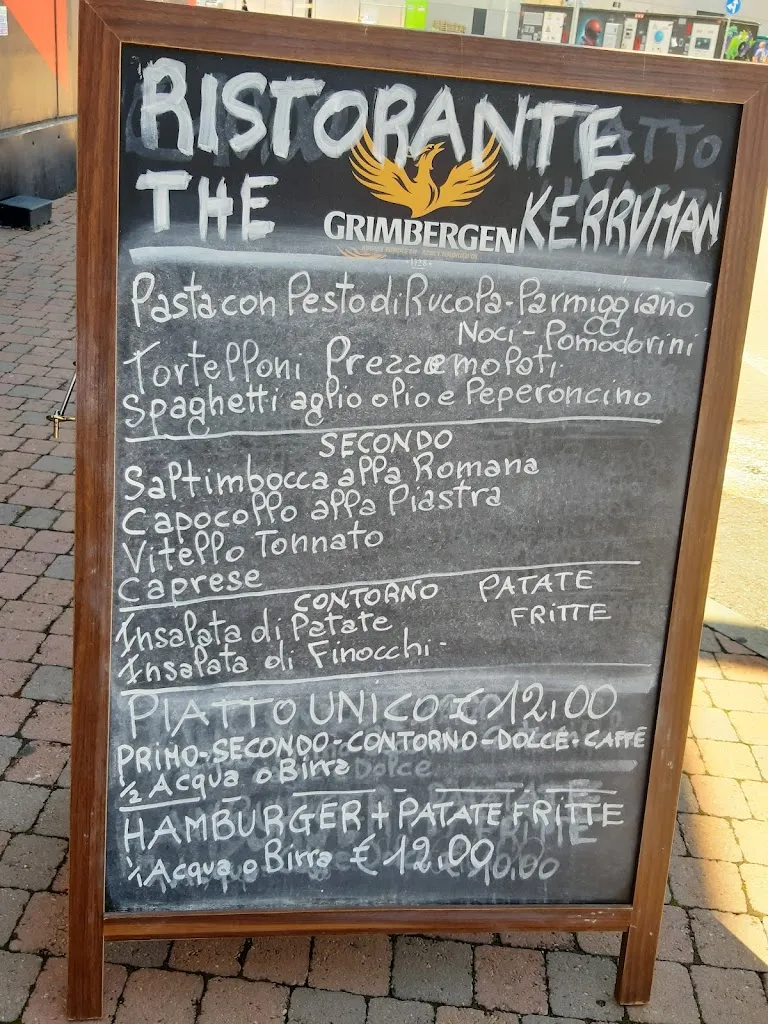 Menu_The Kerryman_Moncalieri_image_1