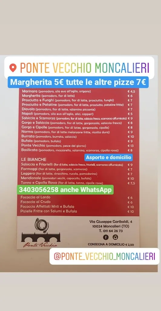 Menü_Ristorante Ponte vecchio_Moncalieri_Bild_3